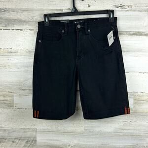 Blank NYC Men’s 30 Horatio Black 10" Denim Casual Skinny Fit Jean Shorts NWT